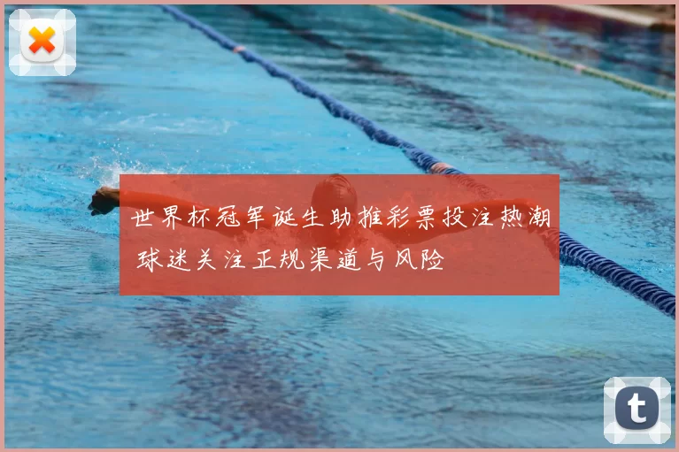 世界杯冠军诞生助推彩票投注热潮 球迷关注正规渠道与风险